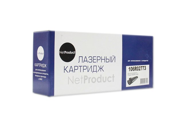 Картридж NetProduct (N-106R02773/106R03048) для Xerox Phaser 3020/WC 3025, 1,5K (новая прошивка)