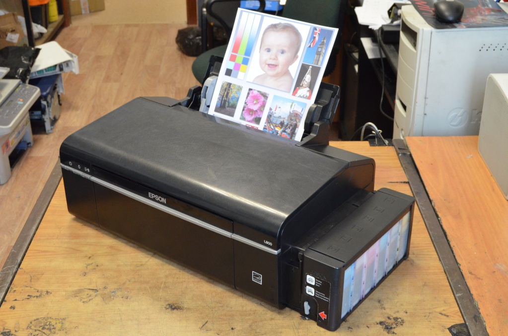 Отремонтированный принтер Epson L800