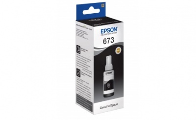 Чернила водорастворимые Epson T6731 черные для Epson L805/L1800