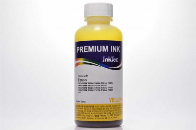 Чернила InkTec E0010-100MY Yellow для Epson Stylus Photo 1410/R290/RX610/L11160/L15160/WP-4015DN